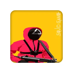 زیر لیوانی مدل Squid Game کد 2291