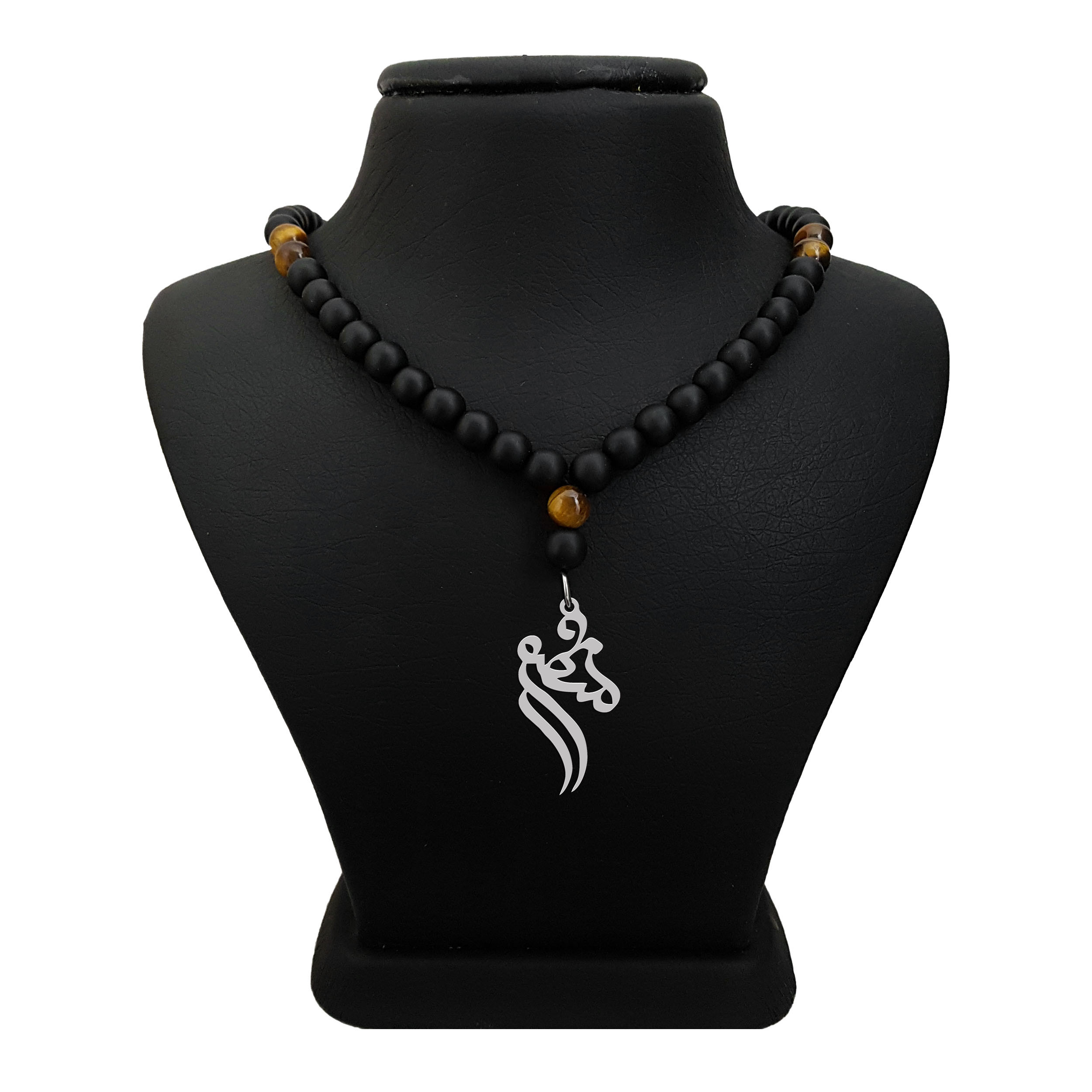 گردنبند نقره مردانه ترمه ۱ مدل منصور کد ma 1756 گردنبند نقره مردانه ترمه ۱ مدل منصور کد ma 1756