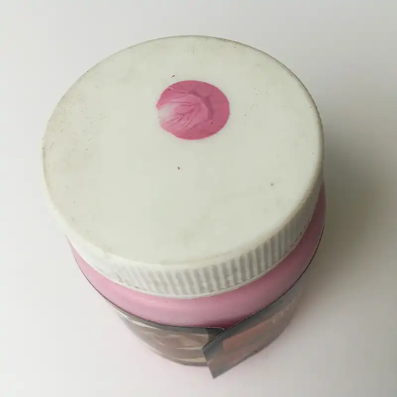 محلول رنگ صورتی لبه چرم امید مدل O-PIk100 وزن 100 گرم