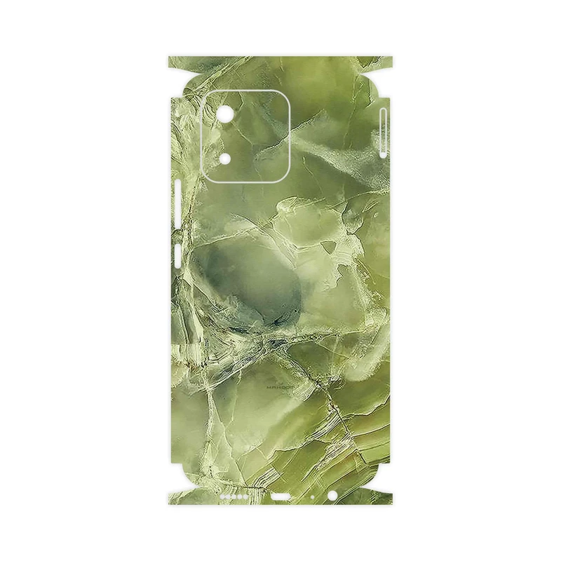 برچسب پوششی ماهوت مدل Green_Crystal_Marble-FullSkin مناسب برای گوشی موبایل آنر X5