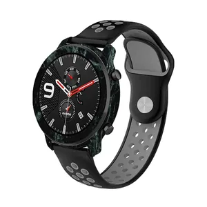 MAHOOT Graphite-Green-Marble Cover Sticker for Xiaomi Amazfit GTR 47mm Smartwatch