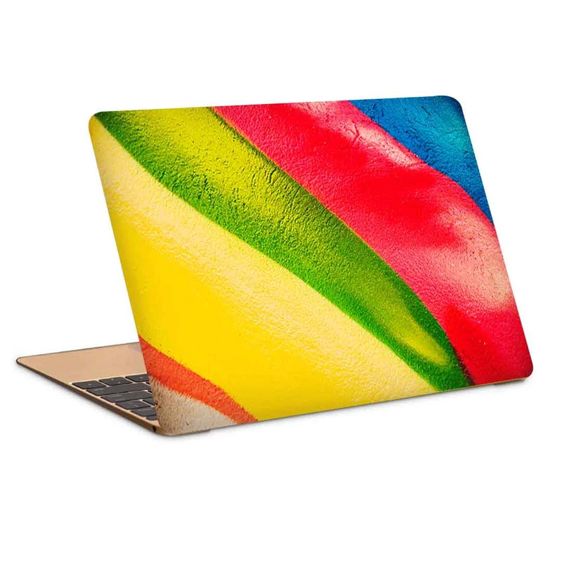 استیکر لپ تاپ طرح colorful concrete texture 1 کد c-190مناسب برای لپ تاپ 15.6 اینچ