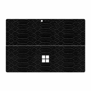 MAHOOT Black-Snake-Leather Cover Sticker for Microsoft Surface Pro 4 2015