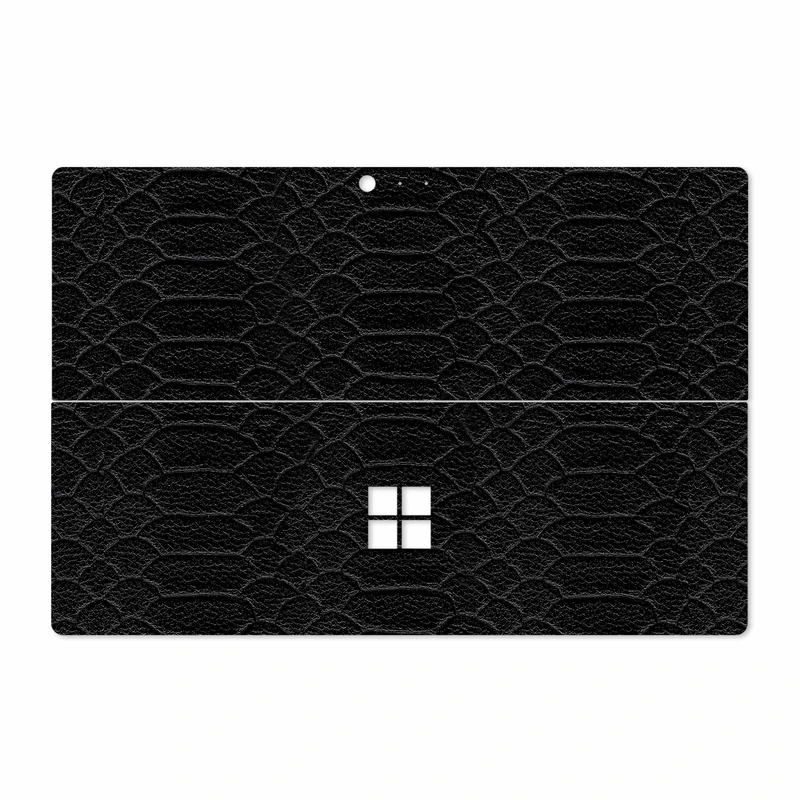 برچسب پوششی ماهوت مدل Black-Snake-Leather مناسب برای تبلت مایکروسافت Surface Pro 4 2015
