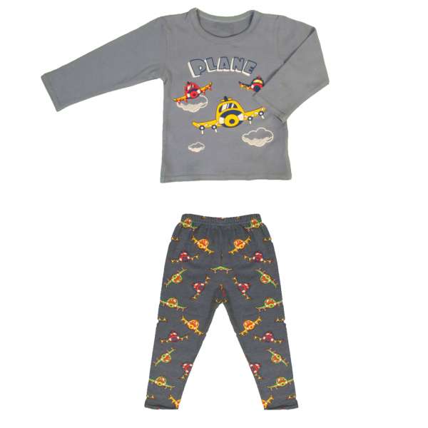 ست تی شرت و شلوار پسرانه مدل nb753