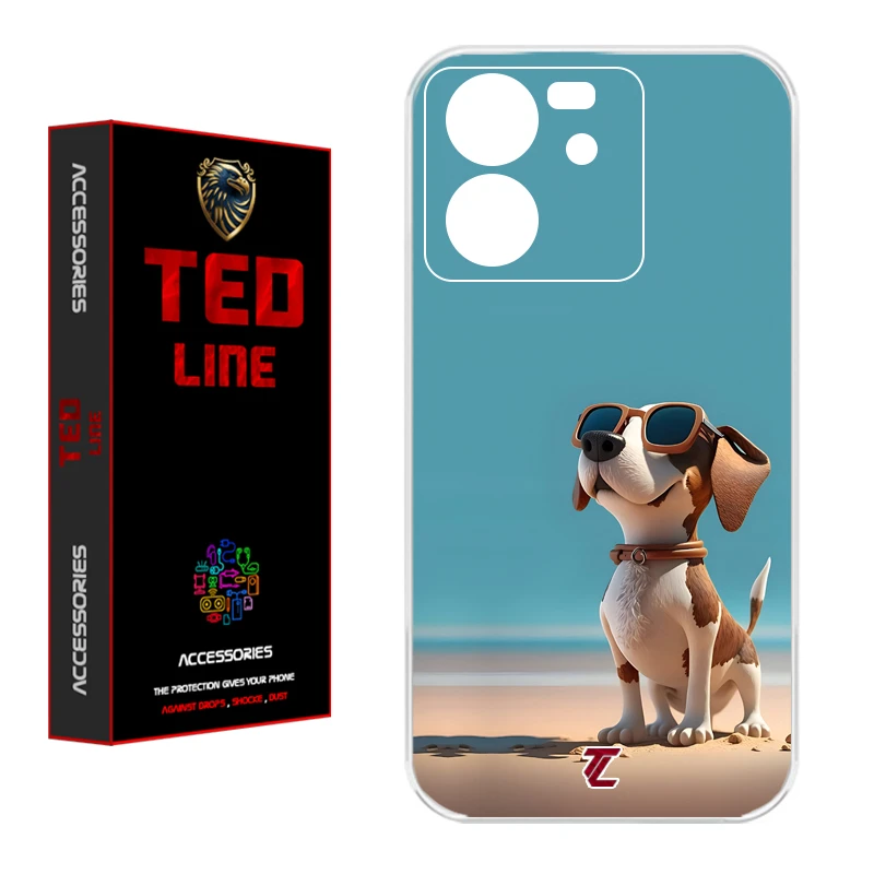 کاور تدلاین طرح سگ کد 1187 مناسب برای گوشی موبایل شیائومی Mi 13T / 13T Pro