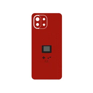 MAHOOT Minimal GameBoy Icon Cover Sticker for Xiaomi 11 Lite 5G NE
