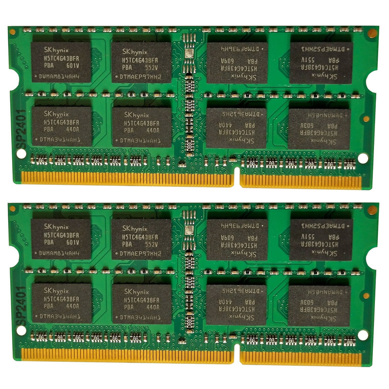 رم لپ تاپ DDR3 تک کاناله 1600 مگاهرتز CL11 هاینیکس مدل PC3-12800 ظرفیت 8 گیگابایت بسته دو عددی