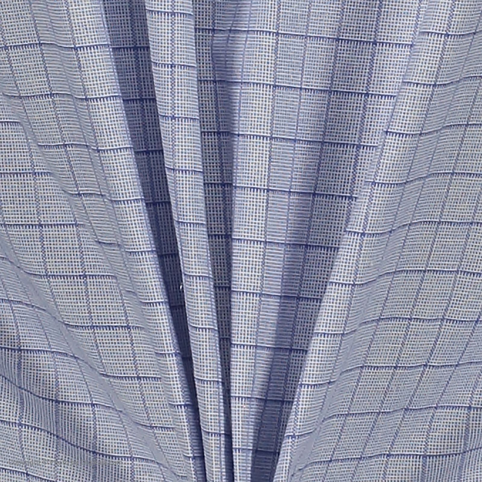 پیراهن آستین بلند مردانه ال سی من مدل 02181095-BLUE153 -  - 5
