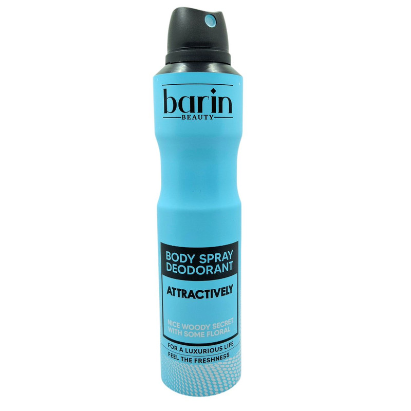اسپری بدن بارین بیوتی مدل ATTRACTIVELY2 حجم 250 میلی لیتر اسپری بدن بارین بیوتی مدل ATTRACTIVELY2 حجم 250 میلی لیتر