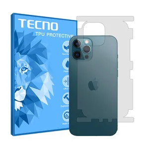 Tecno HyGEL model transparent phone back protector suitable for Apple iPhone 12 Pro Max mobile phone