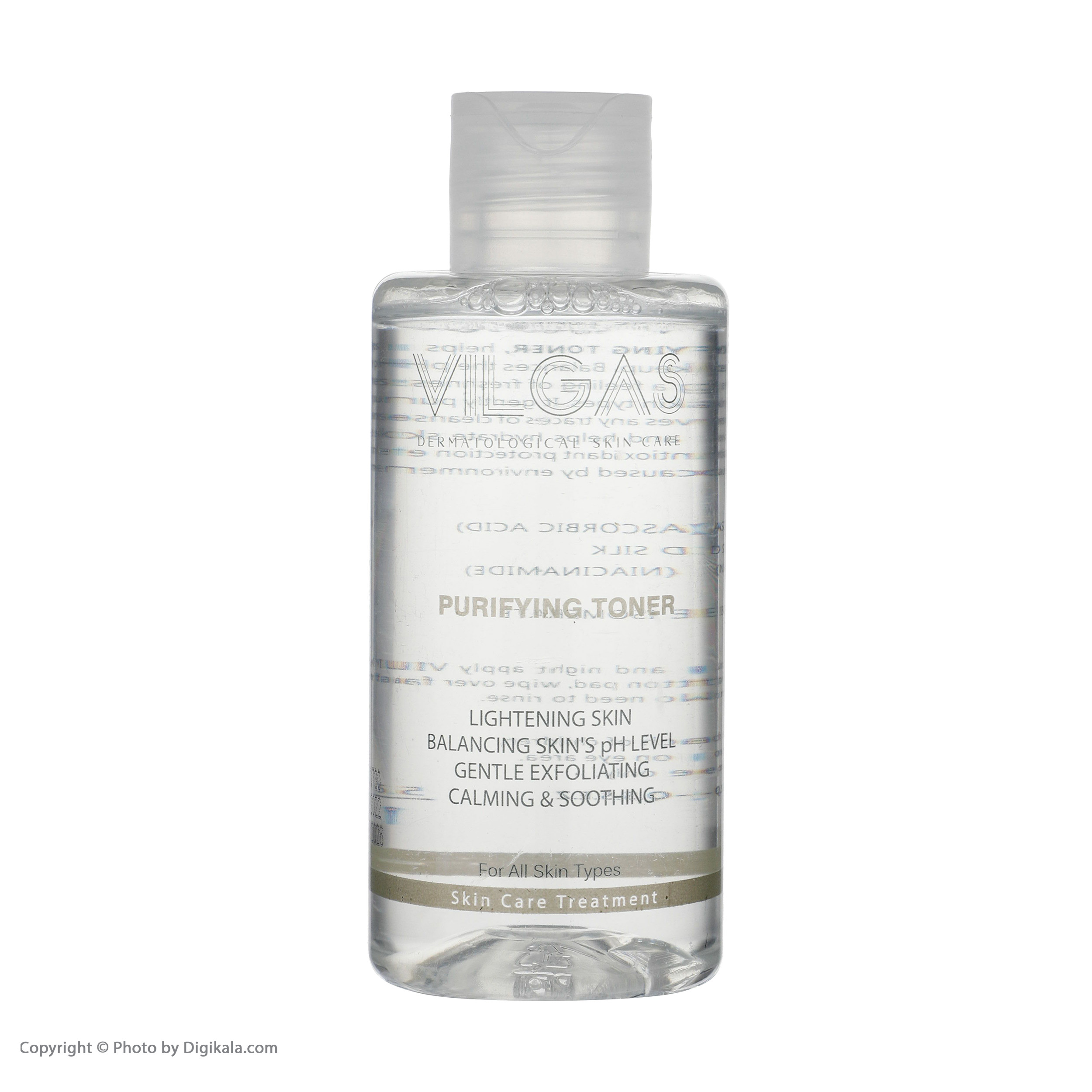 تونر پاک کننده پوست ویلگاس مدل purifying حجم 150 میلی لیتر تونر پاک کننده پوست ویلگاس مدل purifying حجم 150 میلی لیتر