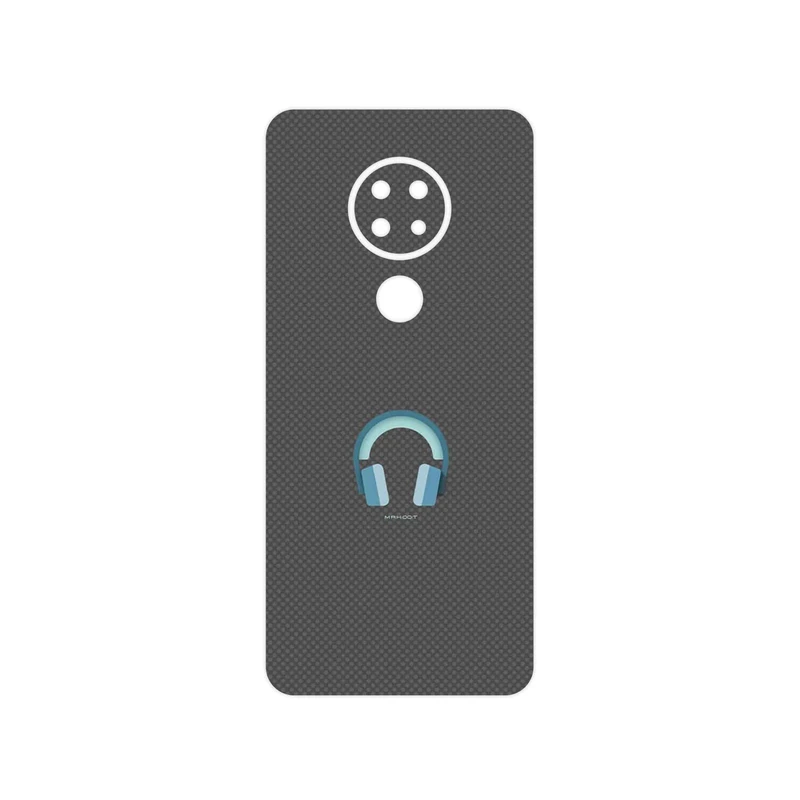 برچسب پوششی ماهوت مدل Minimal Headphone Icon مناسب برای گوشی موبایل نوکیا 6.2