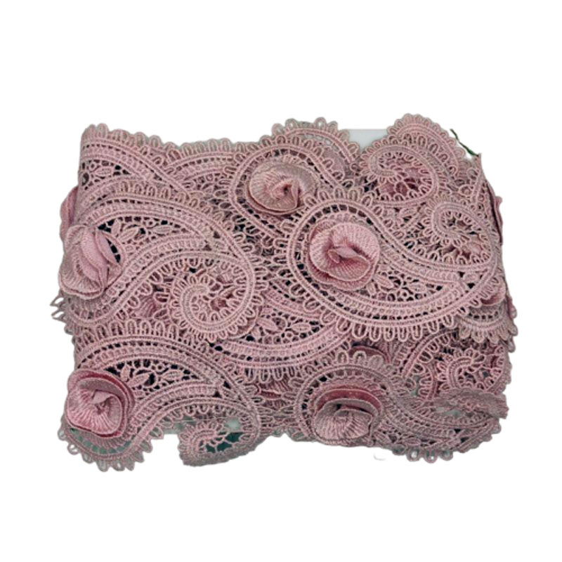 نوار یراق مدل گیپور  برجسته 046 طول یک متر