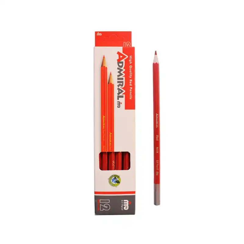 مداد قرمز آدمیرال مدل 333 بسته 12 عددی