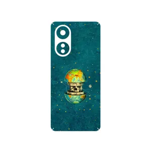 MAHOOT Collage of Earth Face Cover Sticker for Oppo A58 4G