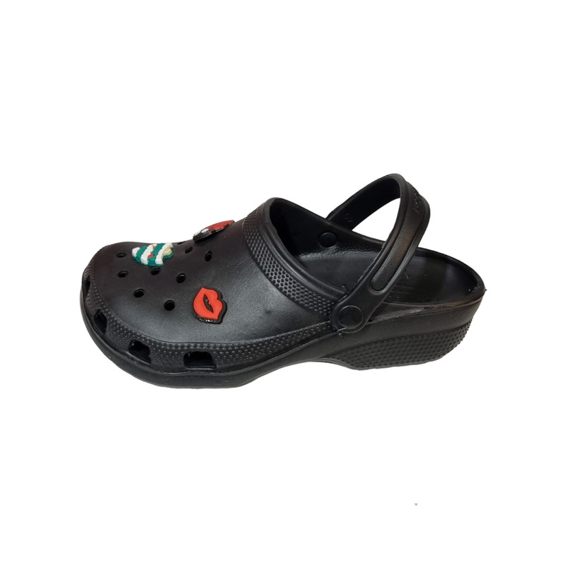 صندل زنانه زیتون مدل استیکردار کد BK-003