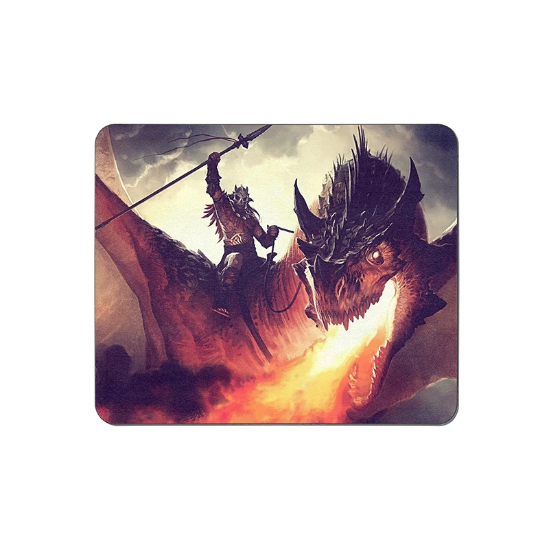 ماوس پد طرح dragon rider کد 3697