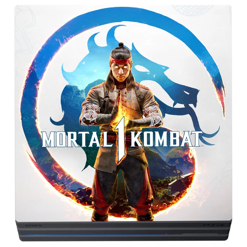 برچسب کنسول پلی استیشن 4 پرو مدل مورتال کمبت 1 کد 2025