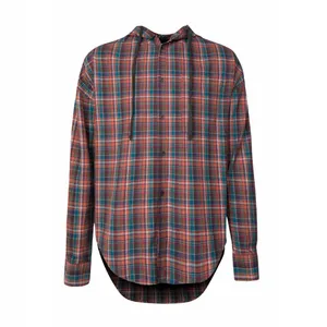 پیراهن آستین بلند مردانه جوتی جینز مدل کلاهدار کد 303043 رنگ نارنجی