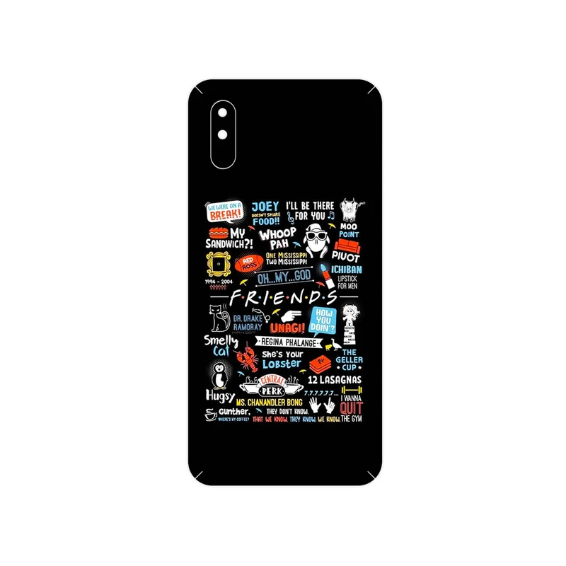 برچسب پوششی ماهوت مدل Friends 2 مناسب برای گوشی موبایل شیائومی Redmi 9i Sport