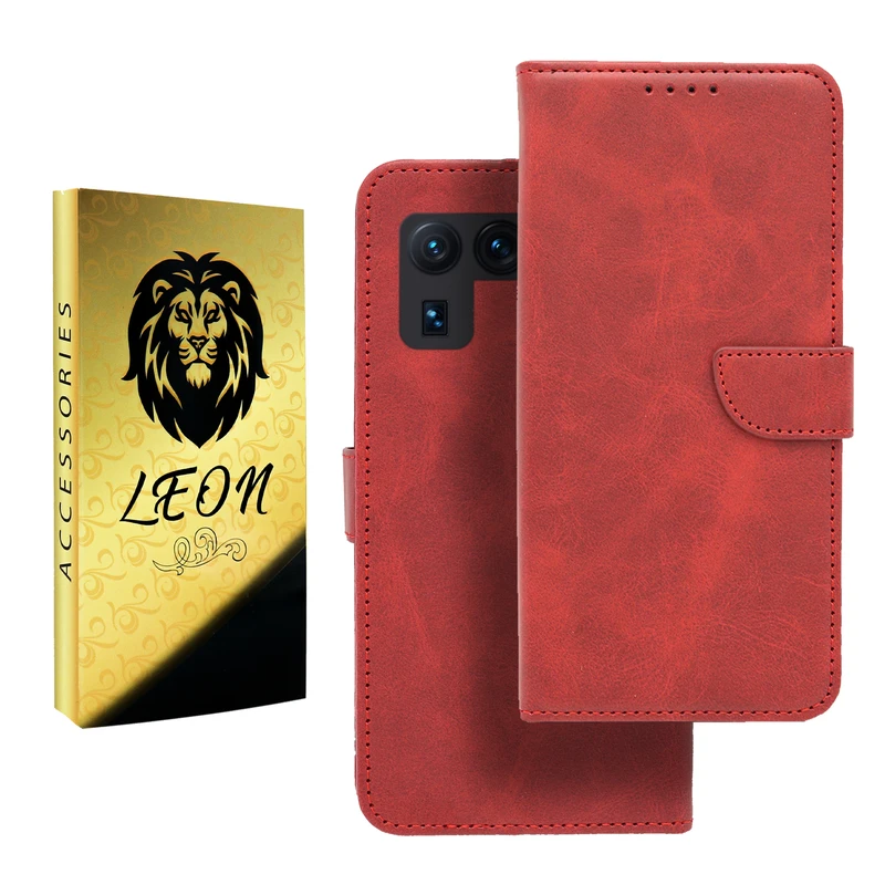 کیف کلاسوری لئون مدل Khoshi Yo مناسب برای گوشی موبایل شیائومی Mi 11 Ultra