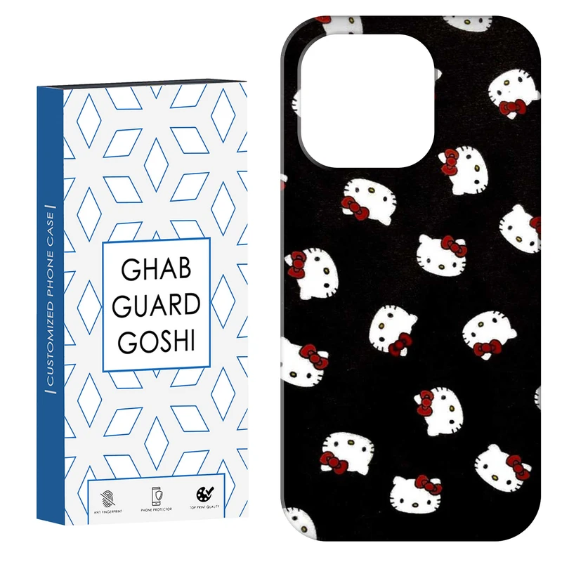 کاور قاب گارد گوشی طرح کیتی کد Dimo-881 مناسب برای گوشی موبایل اپل  IPHONE 15 PRO 