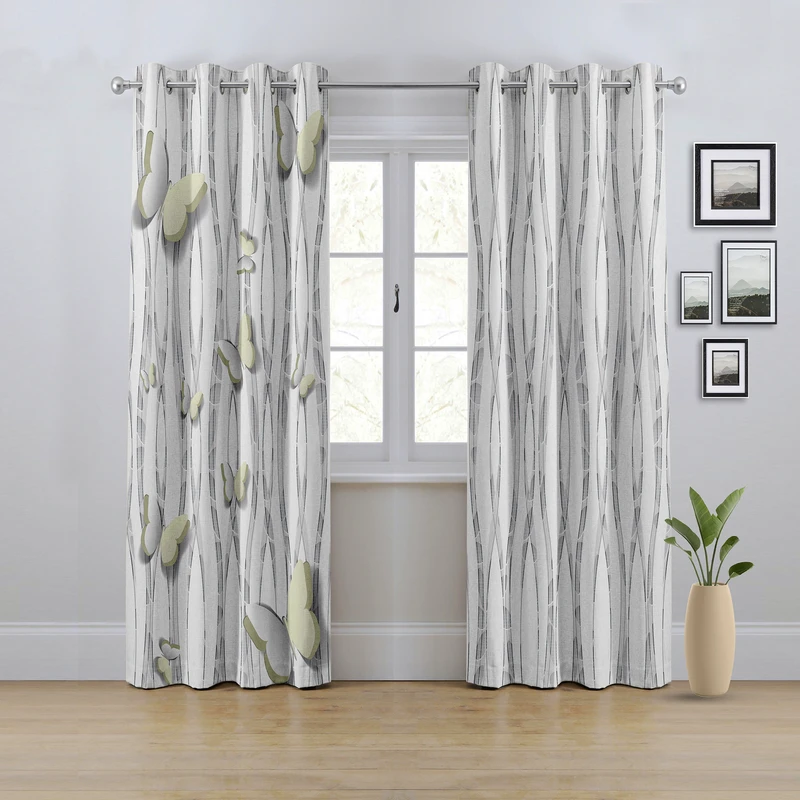 پرده مدل پانچی هازان سایز 280x145 سانتی متر