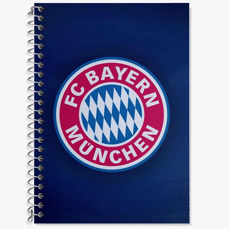 دفتر لغت 50 برگ خندالو مدل باشگاه بایرن مونیخ کد 26655