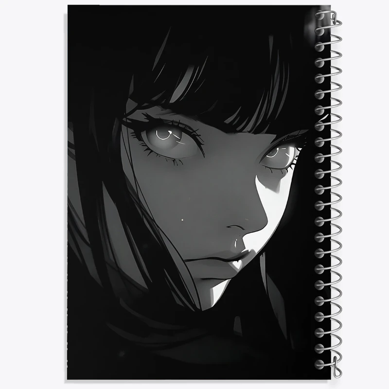 دفتر لیست خرید 50 برگ خندالو طرح دختر انیمه ای کد F5321