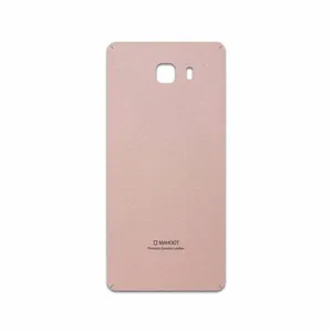 MAHOOT Rose Gold Leather Cover Sticker for Samsung Galaxy C9 Pro