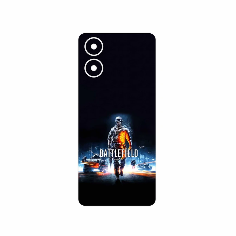 برچسب پوششی ماهوت مدل Battlefield Game Series مناسب برای گوشی موبایل موتورولا Moto G04s