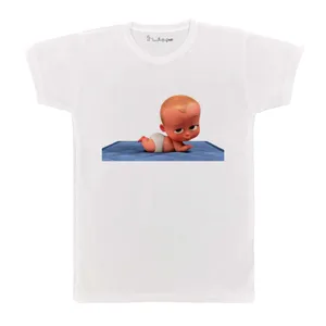 تی شرت بچگانه پرمانه طرح بچه رئیس کد pmt.4182