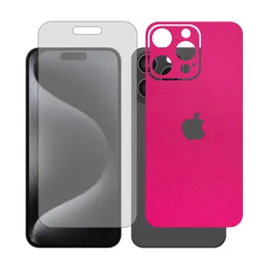 Glass Together model transparent Screen Protector Suitable for Apple iPhone 15 Pro Max Mobile Phone with Back cover sticker