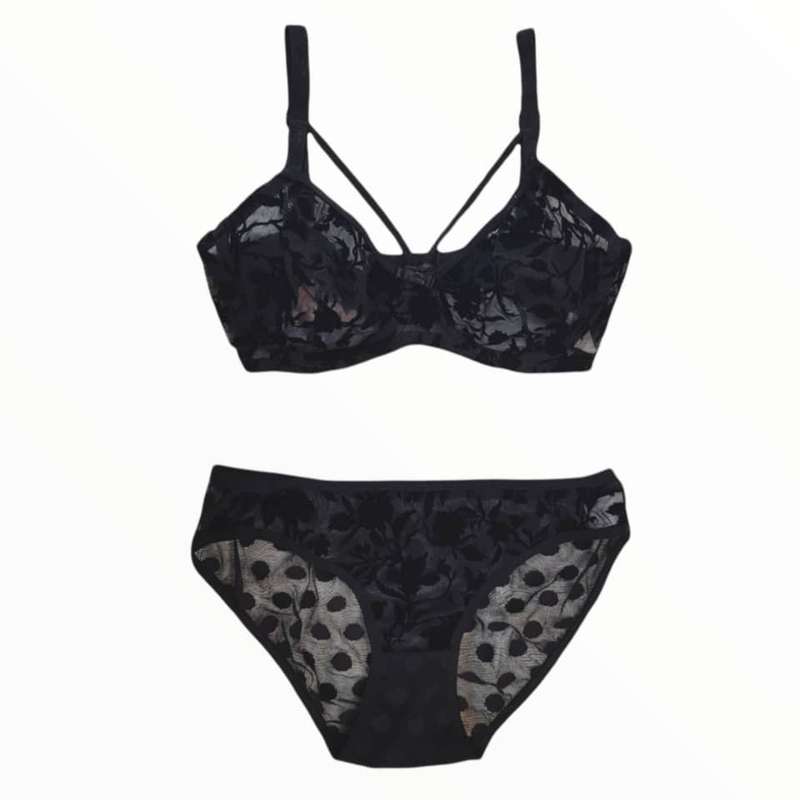 ست شورت و سوتین زنانه مدل هارنس مخمل کد 445