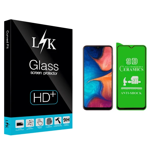 محافظ صفحه نمایش سرامیکی ال کی مدل +LITE مناسب برای گوشی موبایل سامسونگ Galaxy A30