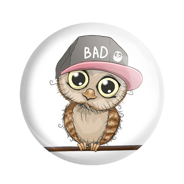 پیکسل خندالو طرح جغد کد 5087