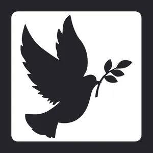  شابلون دکو رستا مدل پرنده کد S14