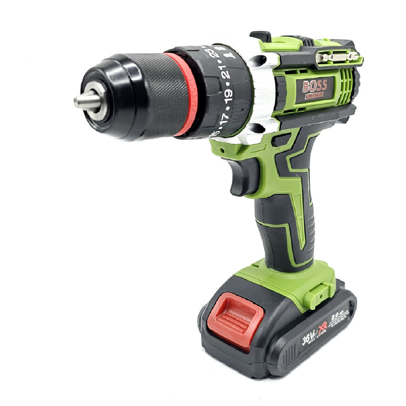 مجموعه 28 عددی دریل پیچ گوشتی چکشی شارژی باس مدل LIFE_STYLE کد 2