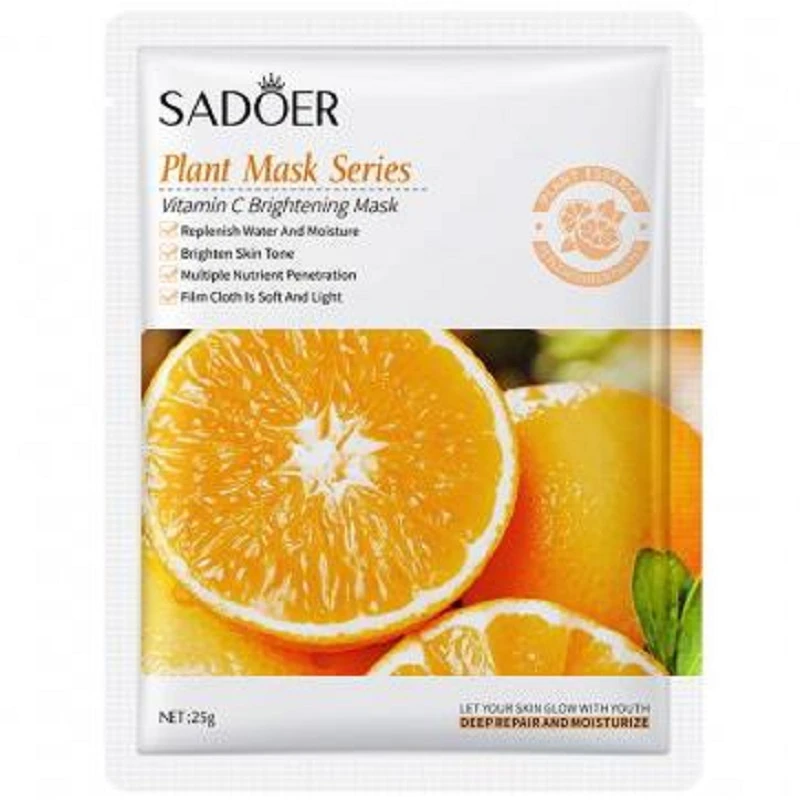 ماسک صورت سادور مدل پرتقال وزن 25 گرم مجموعه 3 عددی