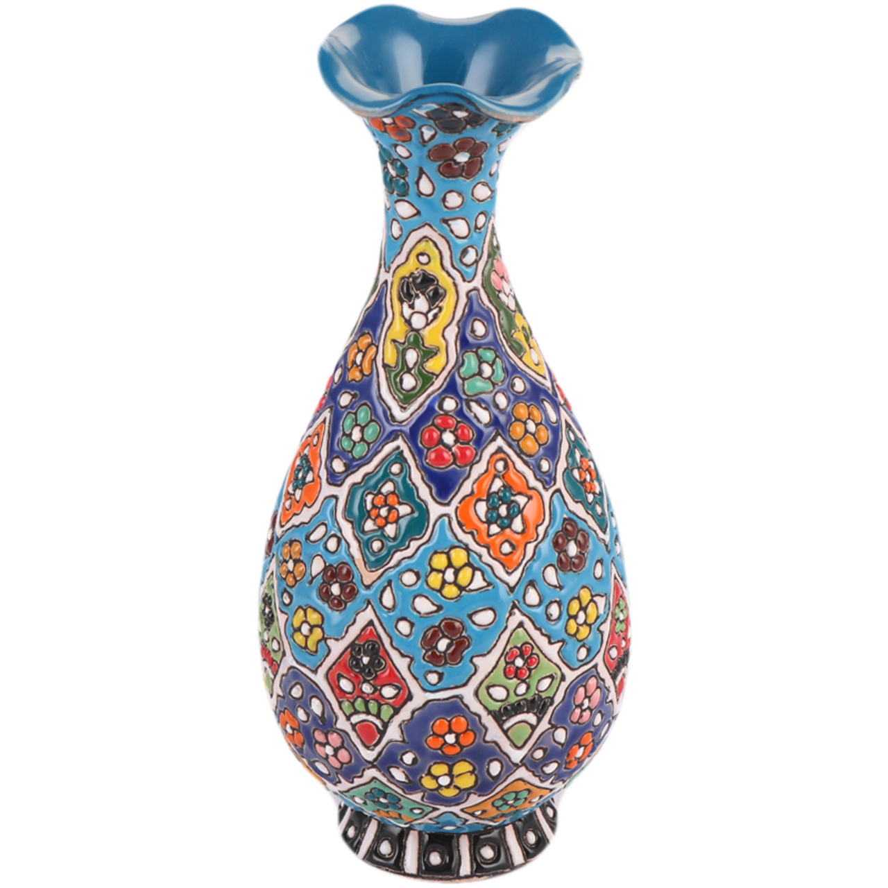 گلدان میناکاری سفالی مدل Ap-100883