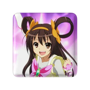 مگنت خندالو طرح هاروهی انیمه ناپدید شدن هارومی سوزومیا The Disappearance of Haruhi Suzumiya  مدل مربعی کد 23137