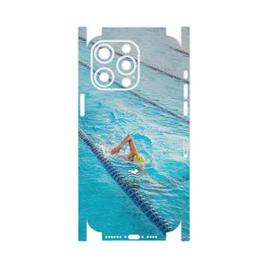 MAHOOT Swimming-FullSkin Cover Sticker for Apple iPhone 15 Pro Max