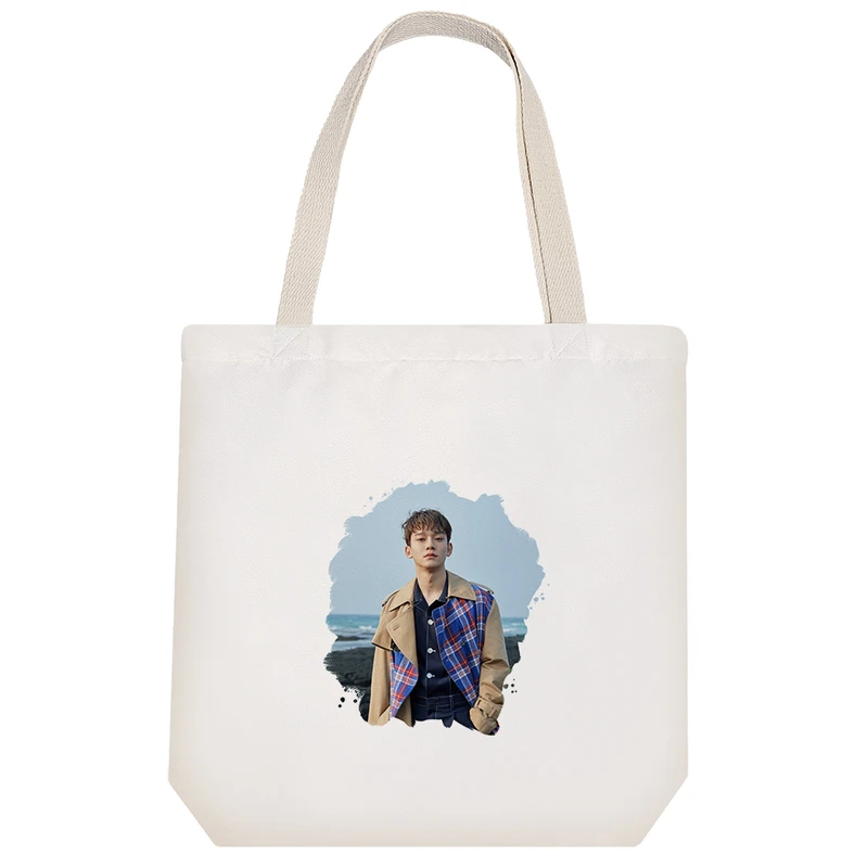 ساک خرید خندالو مدل چن گروه موسیقی اکسو EXO کد 1355