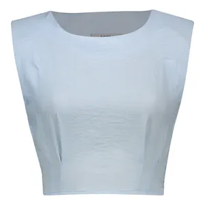 کراپ‌تاپ زنانه نیزل مدل 224 آبی روشن