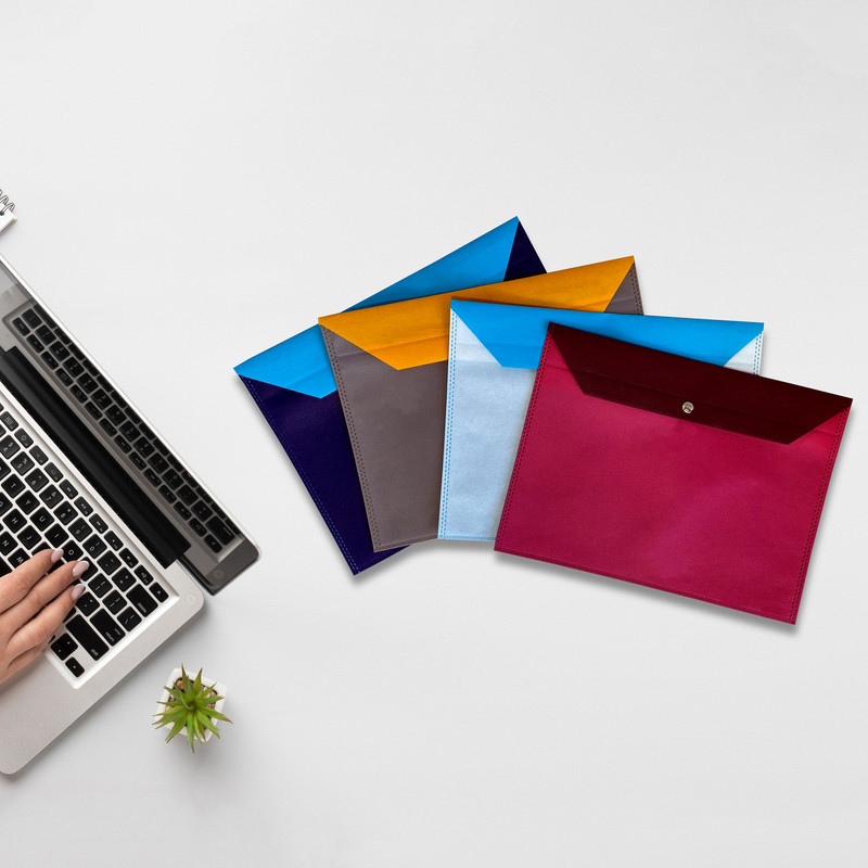 پوشه دکمه دار مدل دوستدار محیط زیست بسته 10 عددی