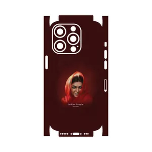 MAHOOT Portrait of an Indian Woman-FullSkin Cover Sticker for Apple iPhone 14 Pro