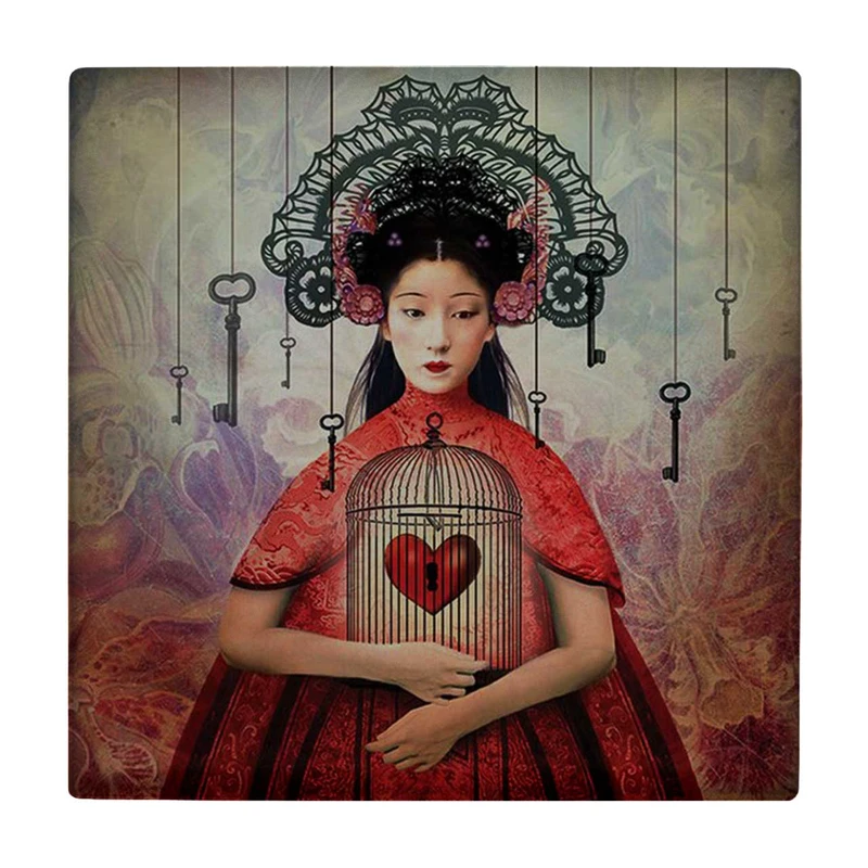 زیر لیوانی طرح نقاشی سورئالیسم کد    3273449_604