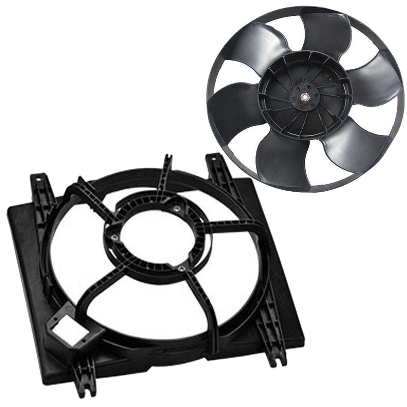 پروانه فن کولر یدک چی کد 120-82115 مناسب برای پراید مجموعه 2 عددی