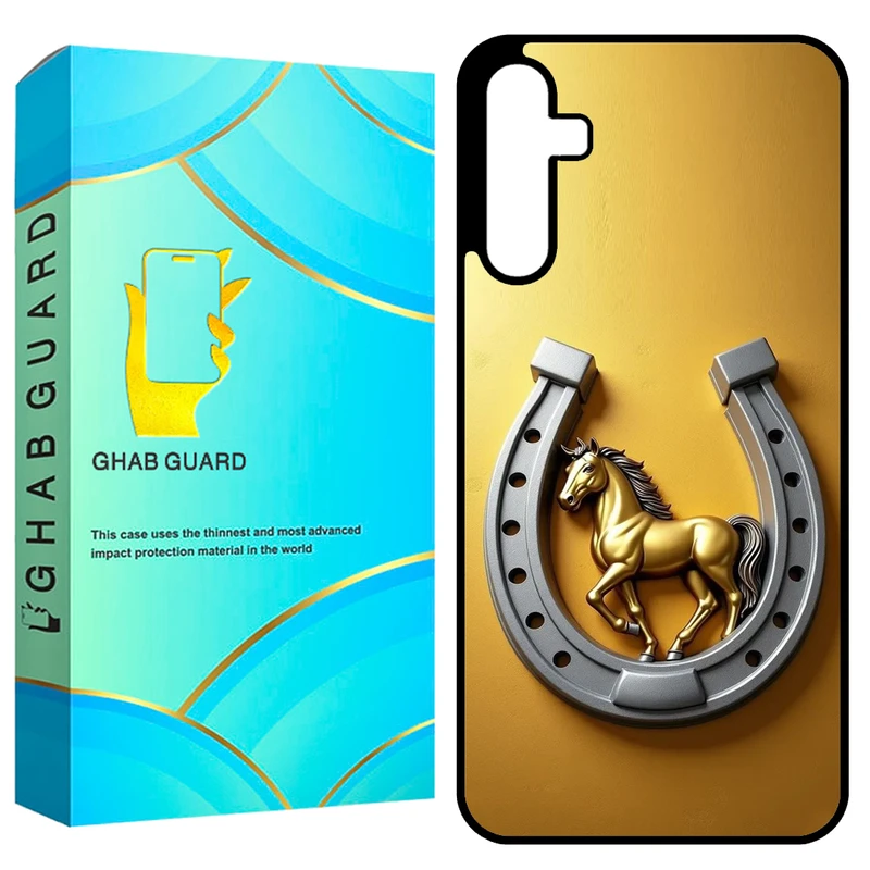 کاور قاب گارد طرح نعل اسب مدل GCHPA35 مناسب برای گوشی موبایل سامسونگ Galaxy A35 5G